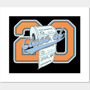 Class of 2020 Funny Toilet Paper Seniors and Graduation Posters and Art